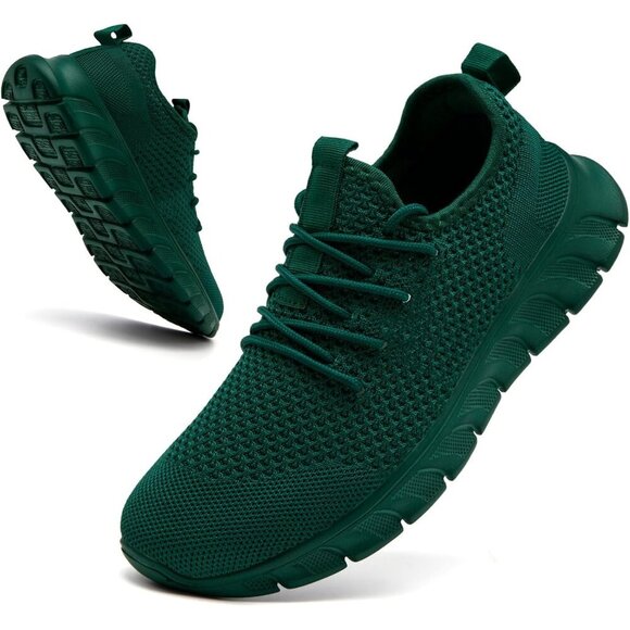 Amazon.com | MLAGJSS Men 〽️Men\'s Running Sneakers Green Walking Athletic Lightweight Casual Sport Shoes